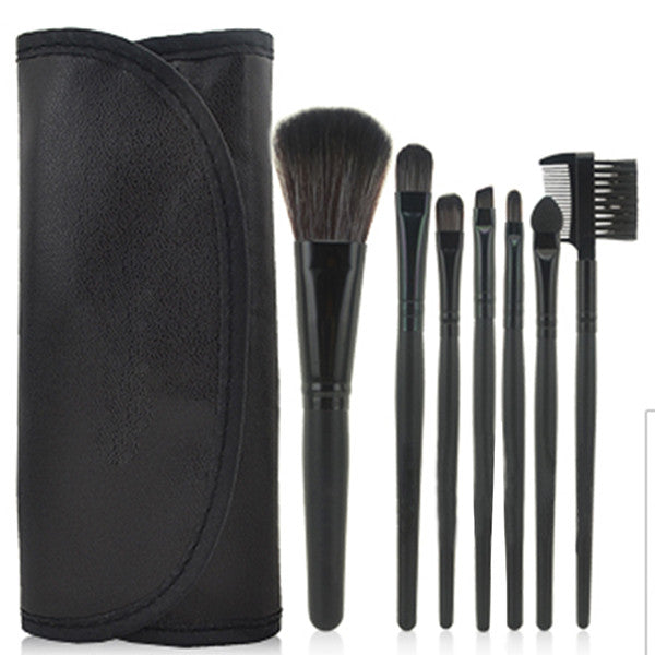 Pro Makeup 7pcss Brushes Set Powder Foundation Eyeshadow Eyeliner Lip Brush Tool PY1 P18 TIML66