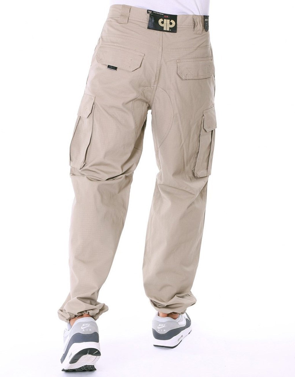 Pelle Ribstop Cargo Pants Baggy Fit - Khaki –