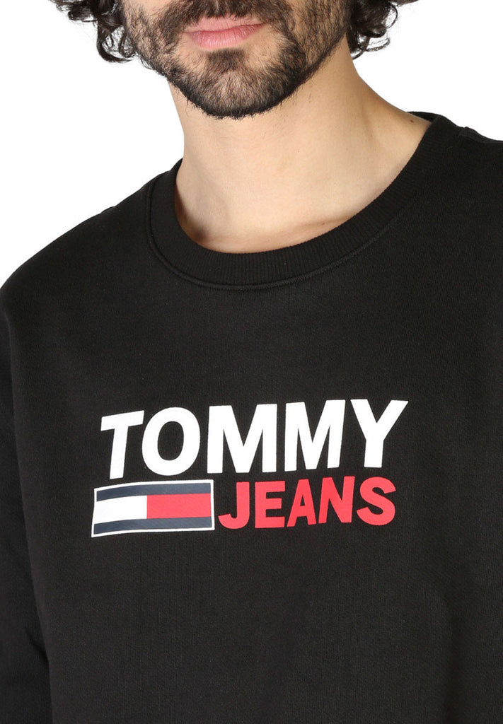 ønske detaljeret elektrode Tommy Hilfiger Jeans TJM Corp Logo Sweatshirt - Black – Stillo