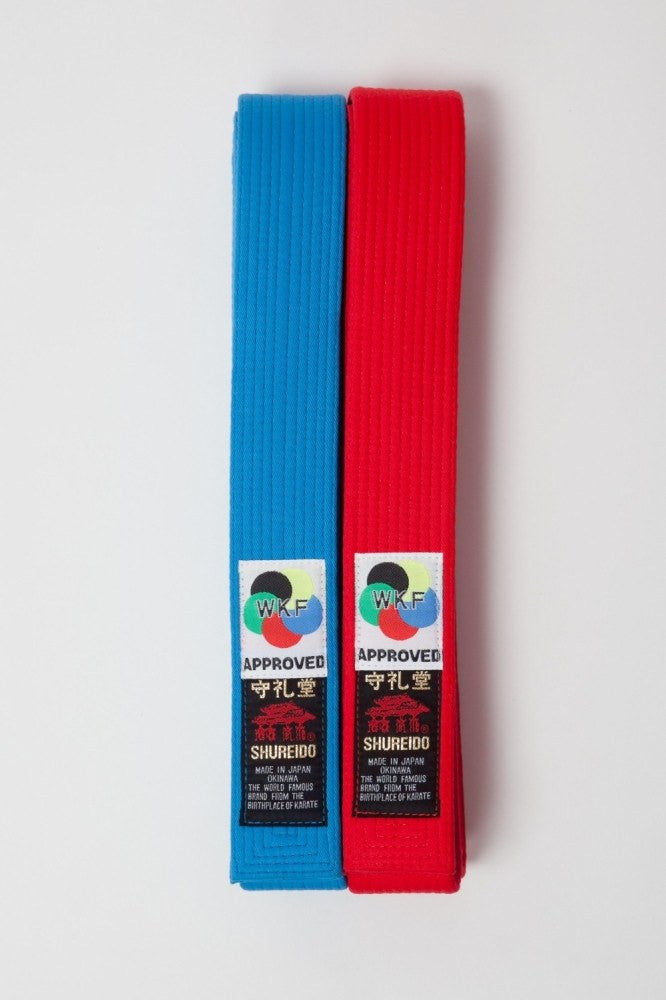 Shureido WKF Approved Competition Belts (Kata) Kinji San