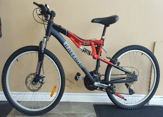 raleigh mountain bicycles