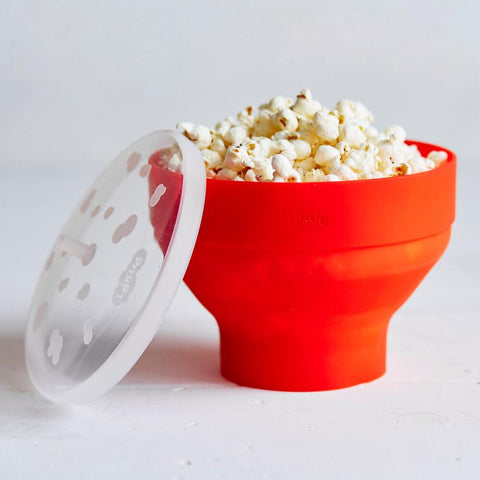 Up Your Snack Game - Lékué Popcorn Maker & Spicer's Mill Popcorn