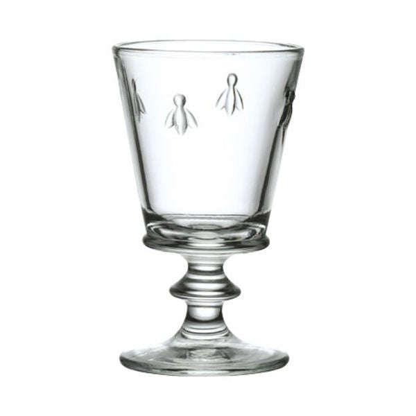 footed water goblets