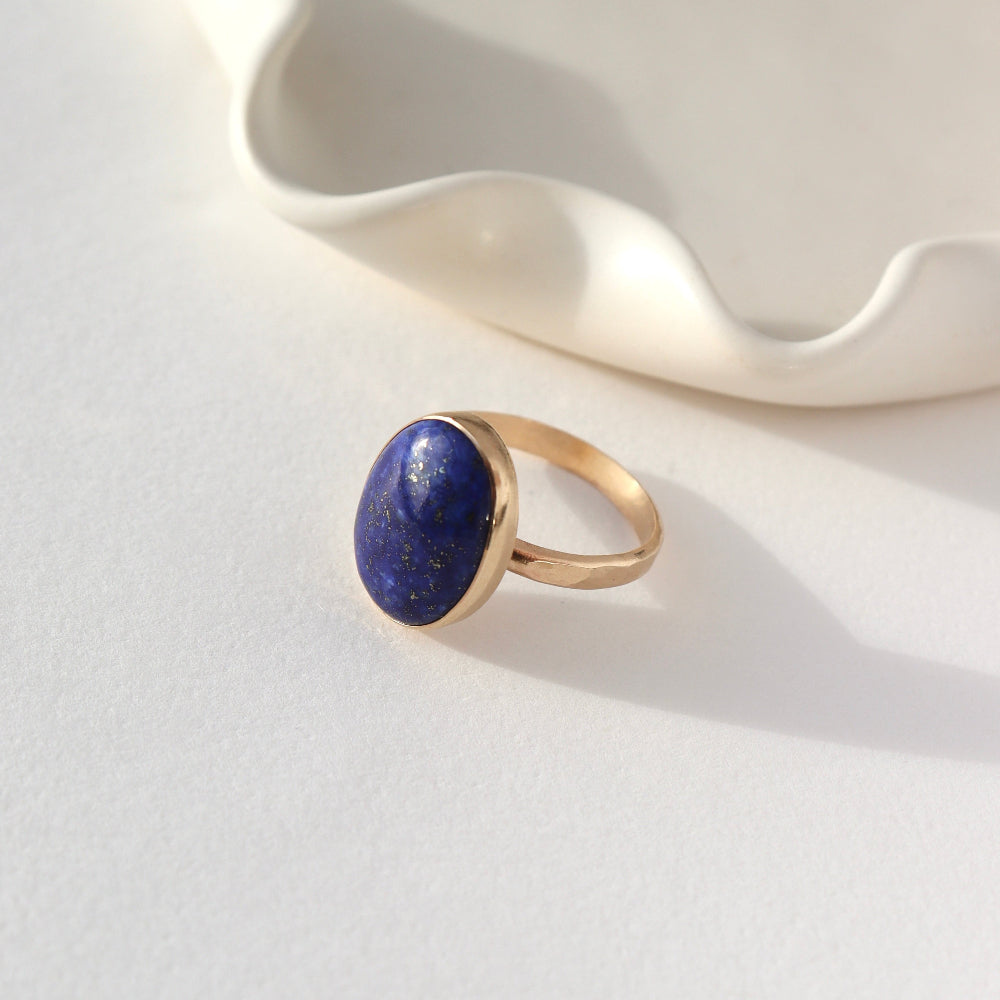 Twilight Ring with Lapis Lazuli