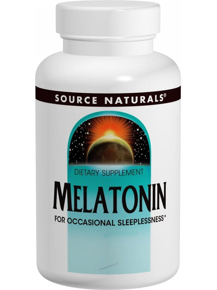 Source Naturals, Melatonin, 3mg, 60 ct