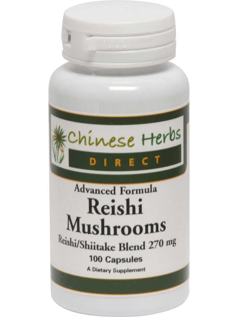 Advanced Formula Reishi Mushrooms, 100 ct – Chinese Herbs Direct