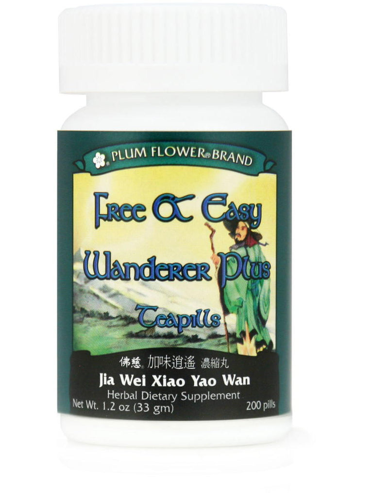 Free & Easy Wanderer Plus, Jia Wei Xiao Yao Wan, 200 ct – Chinese Herbs