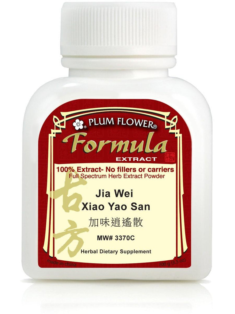 Jia Wei Xiao Yao San, 100 grams extract powder, Plum Flower