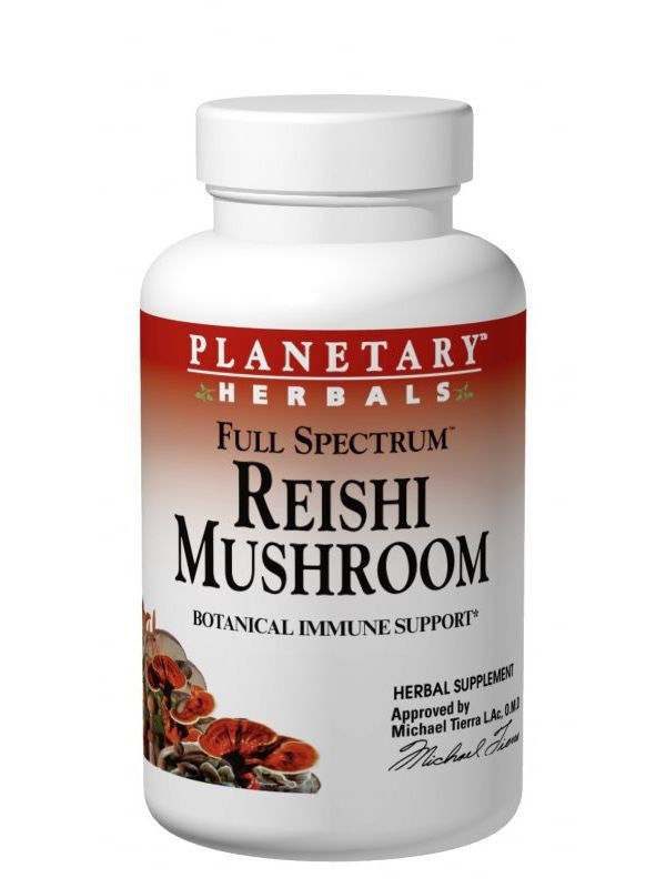 Reishi Mushroom 460mg Full Spectrum Fruiting Body & Mycelium, 100 ct ...