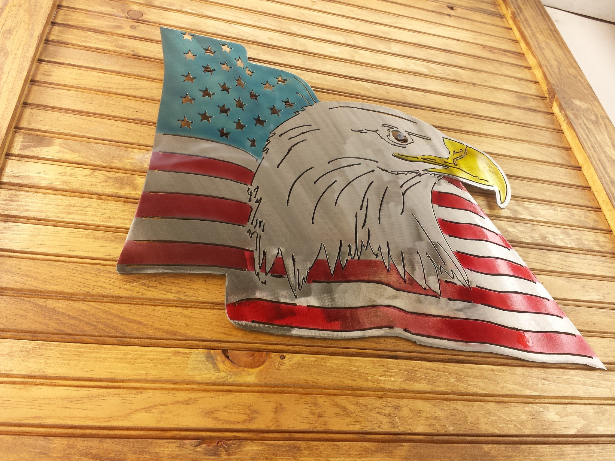 Proud American Eagle Flag