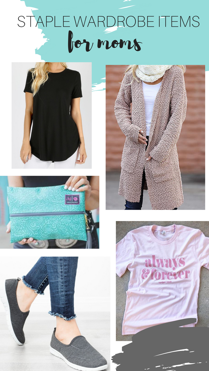 Staple Wardrobe Items for Moms | Posh Pony Boutique | Midland, TX