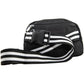Black Belt Bag w/ Striped Strap