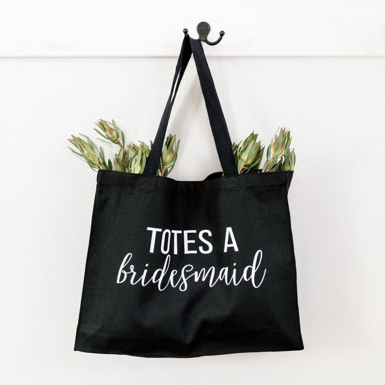 Totes a Bridesmaid Bridal Party Canvas Tote Bags – Rich Design Co