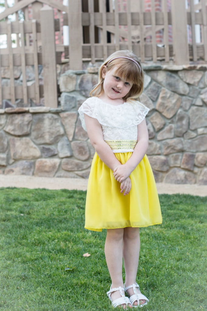 mustard skirt for toddlers