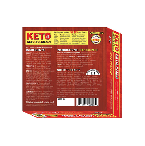 Keto Pizza - Nutrition Facts