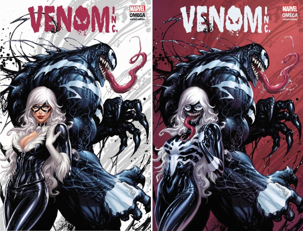 Black cat visiting venom. Веном Омега. The amazing Spider man Venom. Venom vs Black Cat. The amazing Spider-man Venom #1.