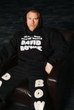 DAVID BOWIE THE MAN WHO SOLD HOODIE BY WHOLE (BLACK)