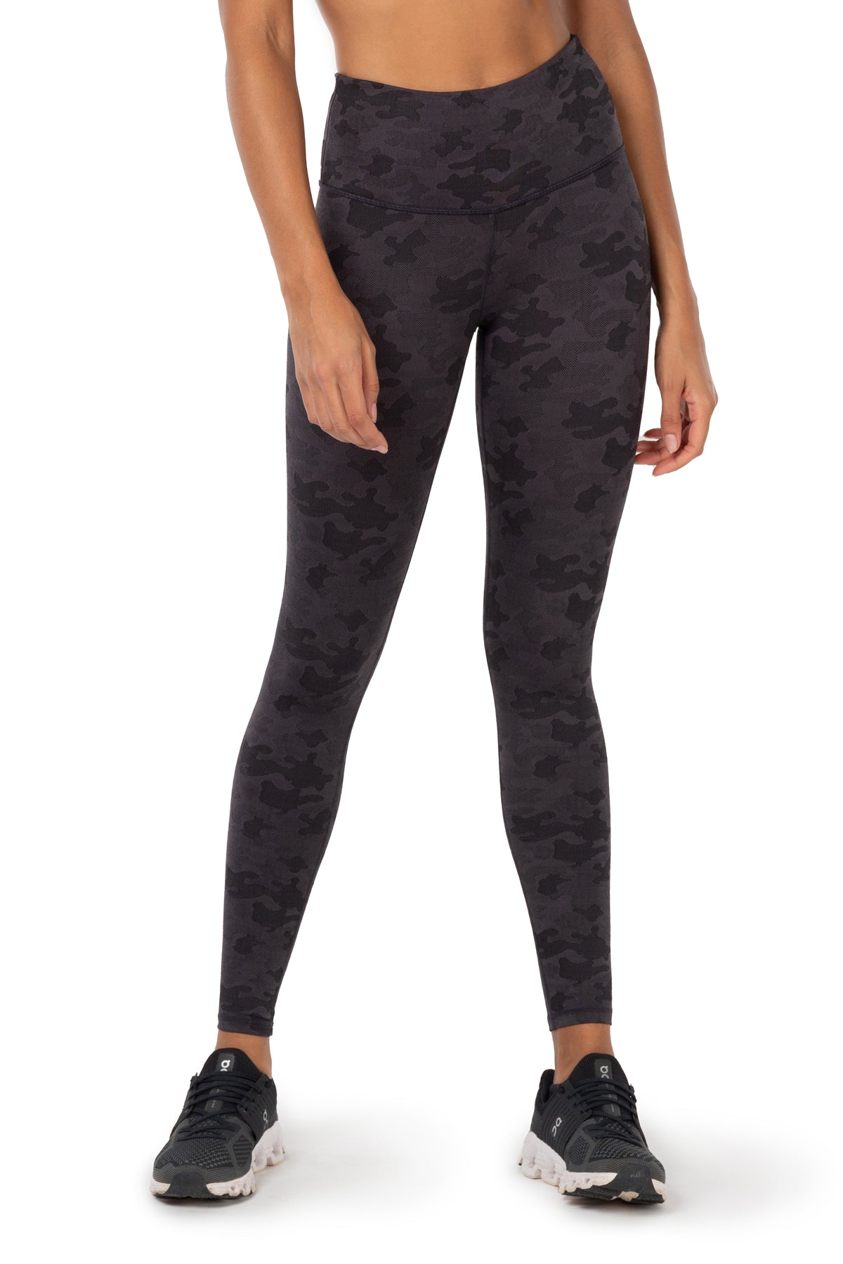 CRZ YOGA Women's Thermal Fleece Lined Leggings 25 Inches - High