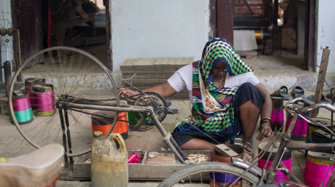 Hand weaved textile 