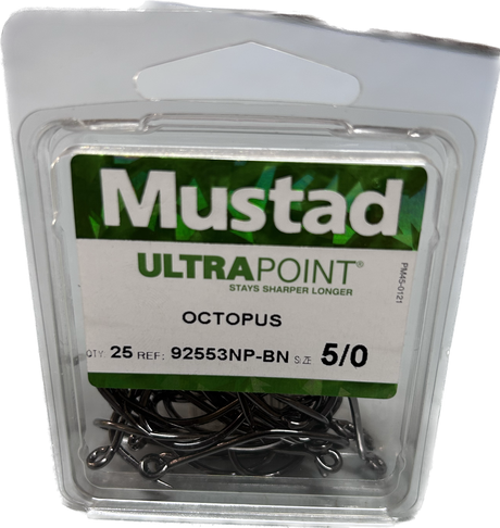 Mustad Ultrapoint Octopus Fish Hooks – Lemmons Store