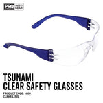 Prochoice® Tsunami Safety Glasses Clear Lens
