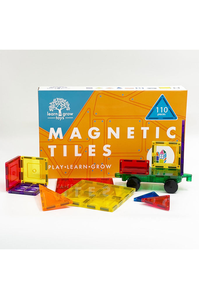 Blocs de construction magnétiques Connetix Tiles 40 Piece Pastel Square  Pack