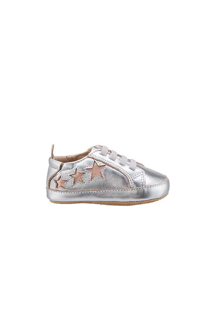 sneakers with silver stars