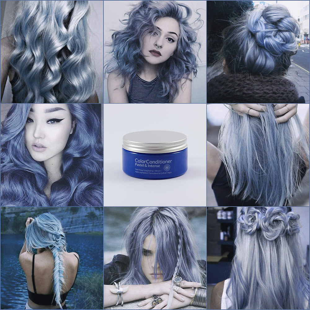 Pastel Silver Blue 0 Ml Hair Color Conditioner Evilhair