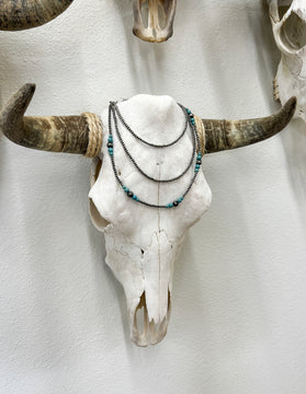 Navajo Pearls Turquoise Necklace