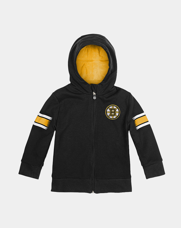 bruins zip up hoodie