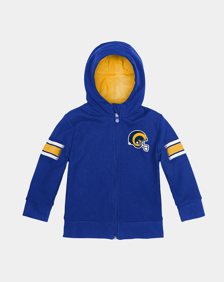 rams zip up hoodie