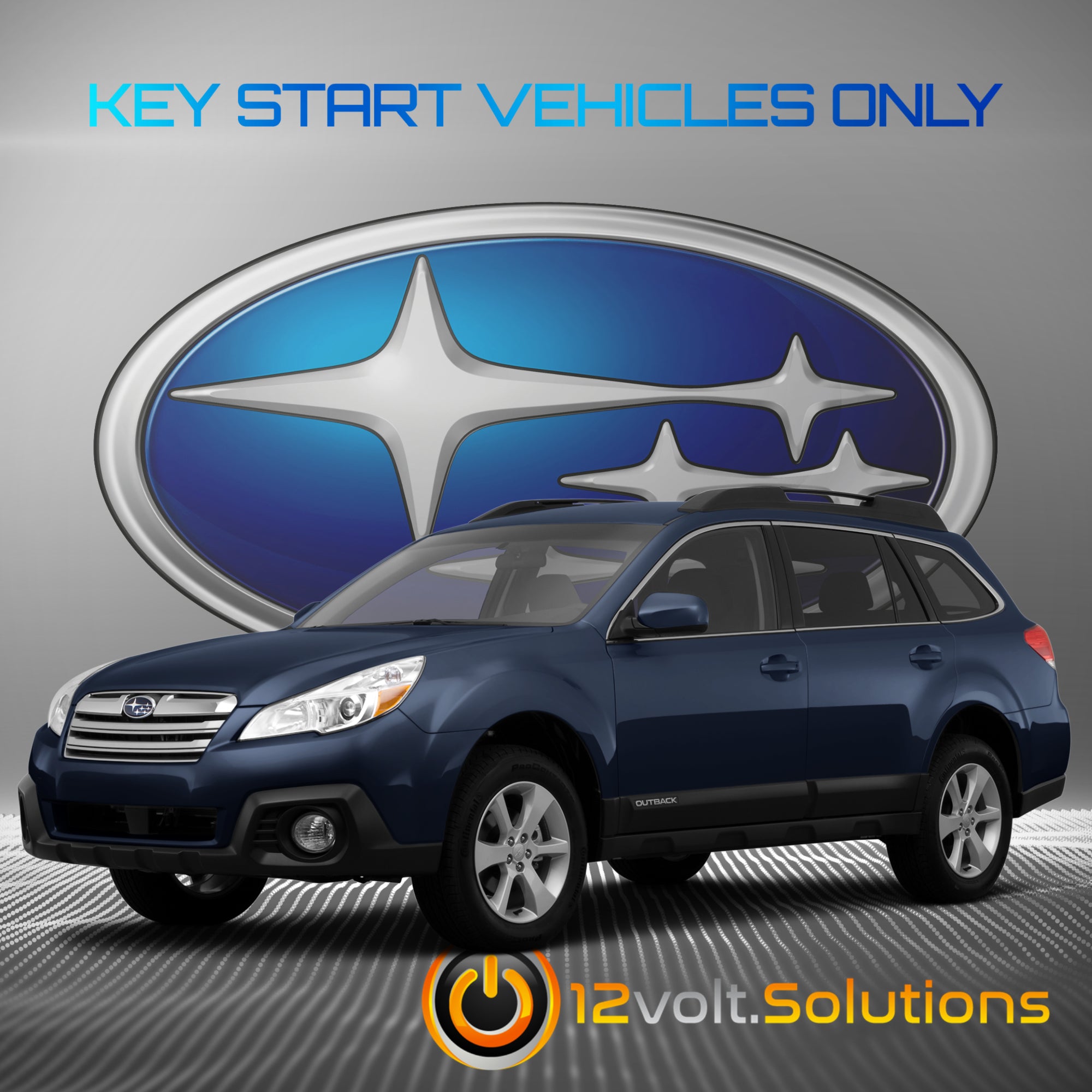 2010-2014 Subaru Outback Plug & Play Remote Start Kit (Key Start)