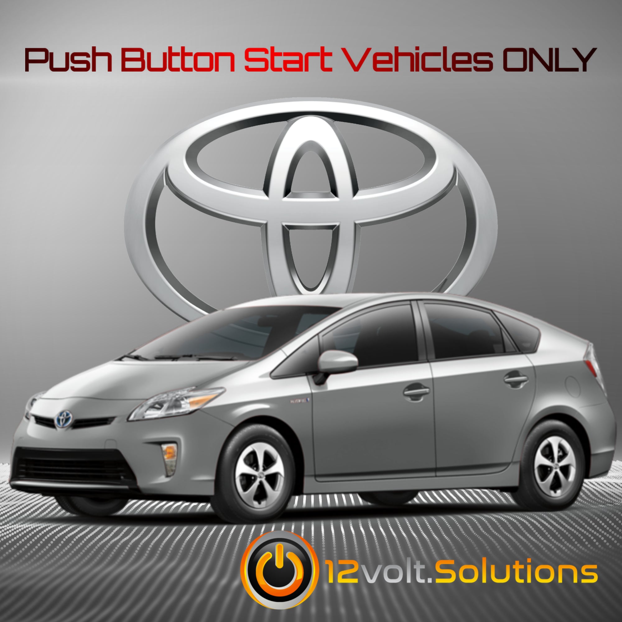 2010-2015 Toyota Prius Plug & Play Remote Start Kit (Push Button Start)
