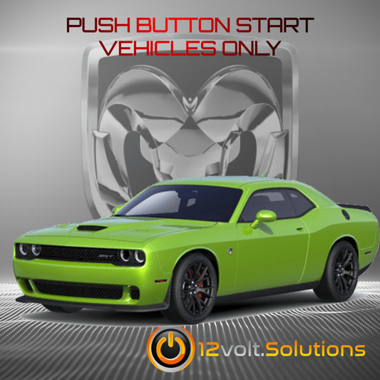 2008-2014 Dodge Challenger Plug & Play Remote Start Kit