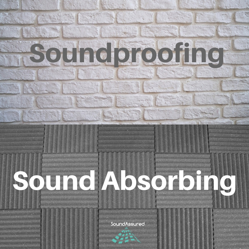 Soundproofing And Sound Absorbing - Understanding The Difference