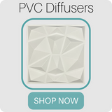 pvc lightweight diffusers for sale