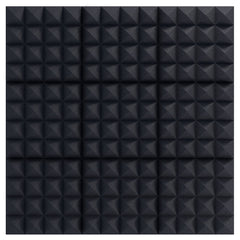pyramid style acoustic foam panels