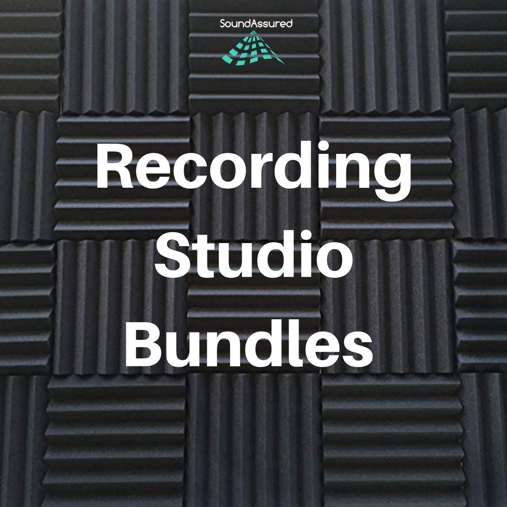 Recording Studio Acoustic Treatment Bundle – SoundAssured