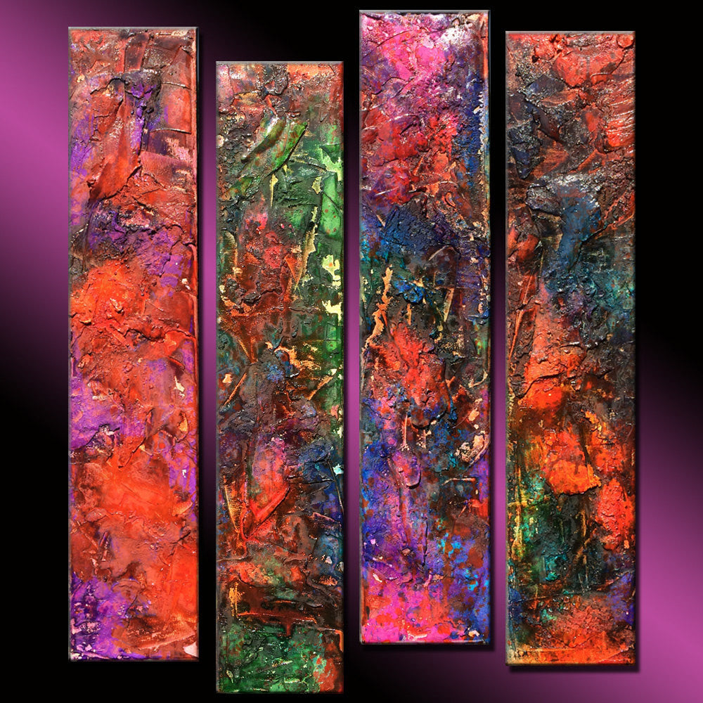 Original Textured Modern Large Abstract Thick Texture Gallery Canvas P