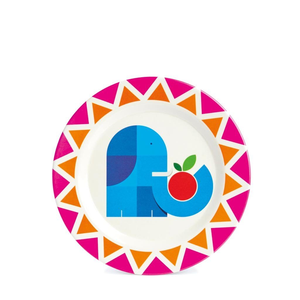 Kids Dishes Peaceful Elephant Eco Kids Dishware