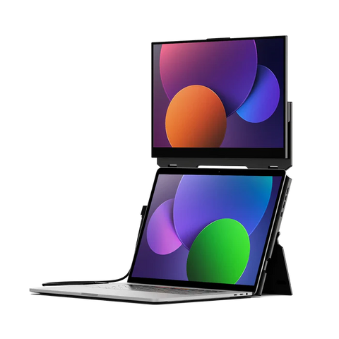 Duex Float Portable Stacked Monitor