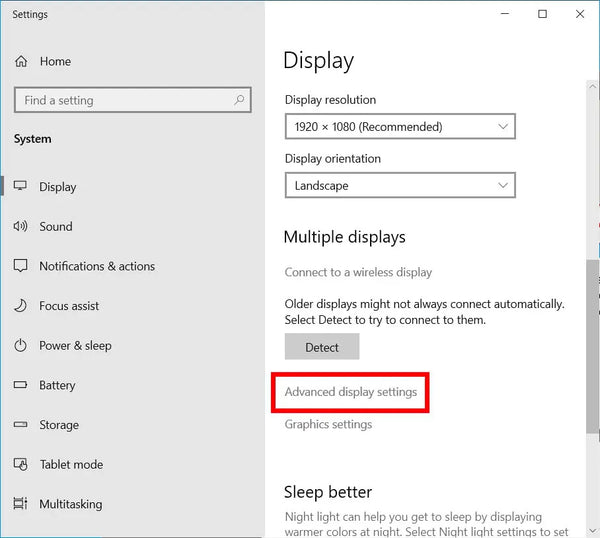 How To Change Refresh Rate On Monitor for Windows 10