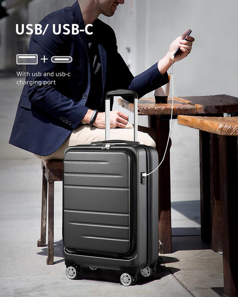 smart luggage travel electronics