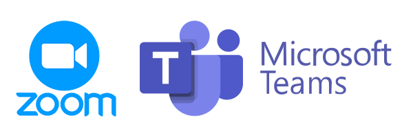 Zoom and Microsoft Teams