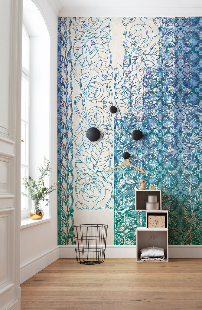 Art Nouveau Wall Mural – Wallpaper Brokers