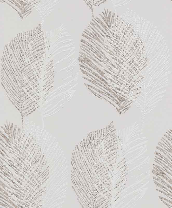 Large Textured Leaves Metallic Wallpaper brokers Melbourne – Wallpaper