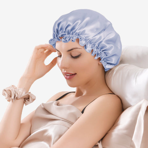 silk sleep cap