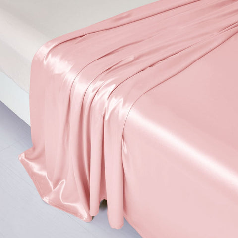 pink silk sheet