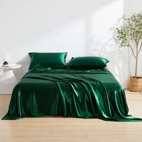 All Seasons Silk Sheet Set For Year Round Comfort