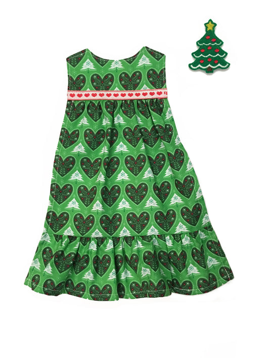 doll christmas dress